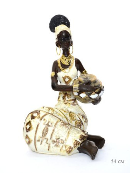 Статуэтка Африканка 14 см / 26226E /уп 48/ - Галеонтрейд фото 6