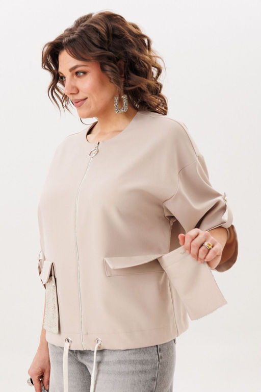 Жакет ANELLI 1788 ванильное сияние