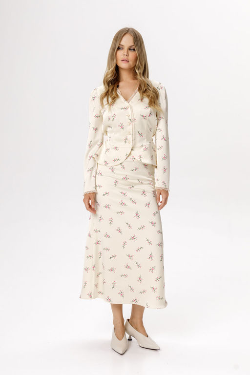 Юбка Pirs 6682 сливочный