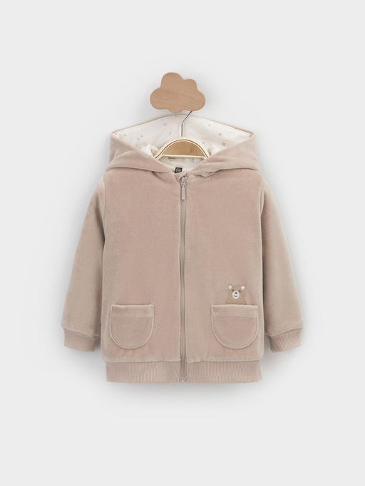 К 302662/нюдовый беж куртка д/дет яс