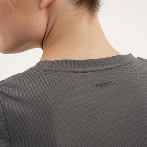 Футболка женская Resport, бифлекс, размер 48 (L), серая