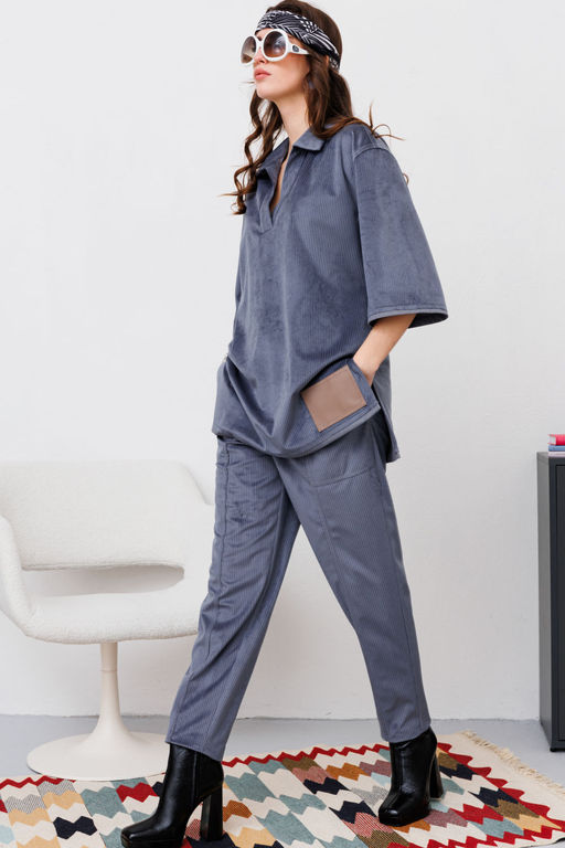 Костюм NIKVA н477-2 графит  фото 3