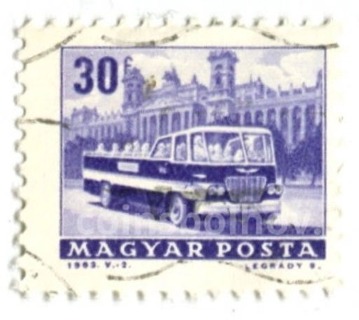 Марка Автобус Икарус 1963 год Венгрия