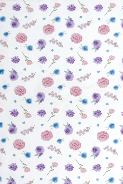 Пленка ПВХ с рисунком Цветочки А4 (5 листов) SF-6057, №8 - Больше подарков фото 2