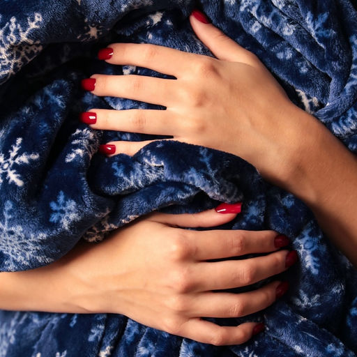 Плед «LoveLife. Снегопад» 200×220 см, велсофт