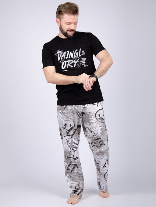 Комплект "Неро" брюки, трикотаж