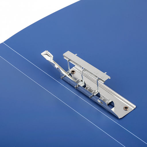 Папка с зажимом А4, ширина корешка 20мм, пластик, цвет - синий (Китай) - Домашняя Мода фото 6