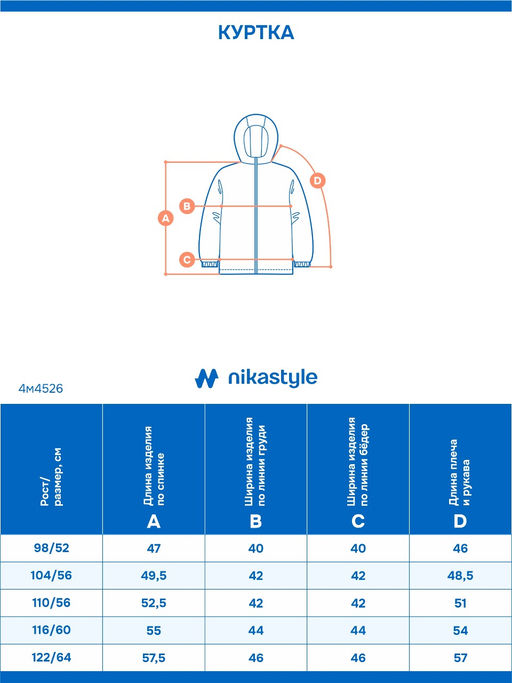 Куртка 4м4526 черный