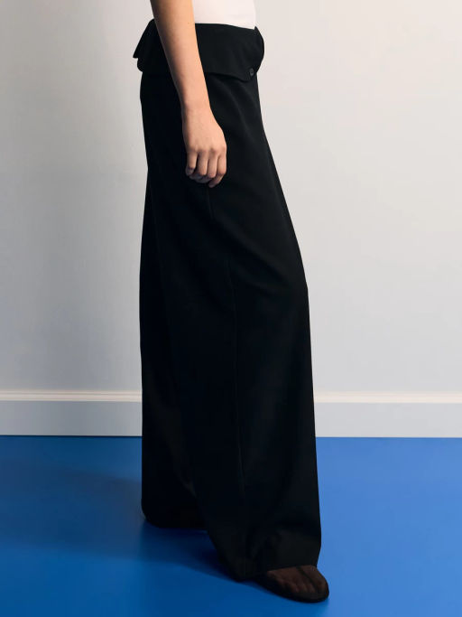 Прямые брюки с вискозой в составе / Zarina