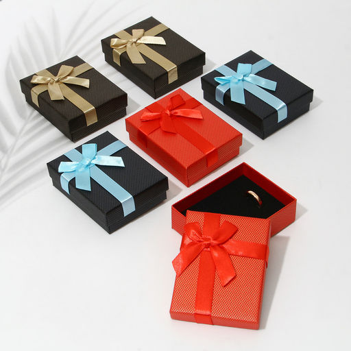 Цена за 6 шт. Коробочка подарочная под набор Классик, 7?9 (размер полезной части 6.4?8.5 см), МИКС, вставка чёрная - Simaland фото 2