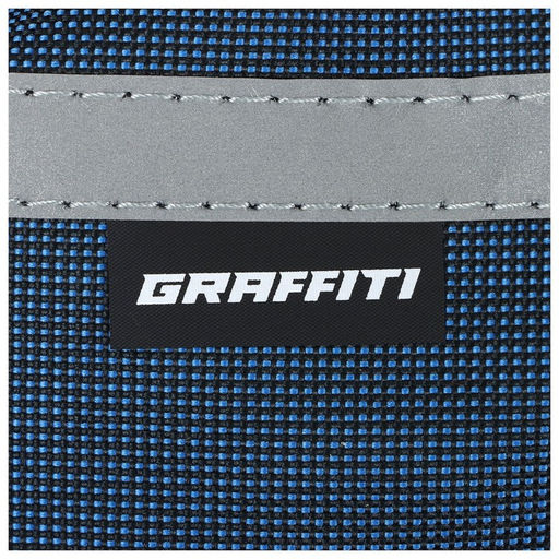 Велосумка GRAFFITI МАСТЕР, на раму, цвет синий  фото 3