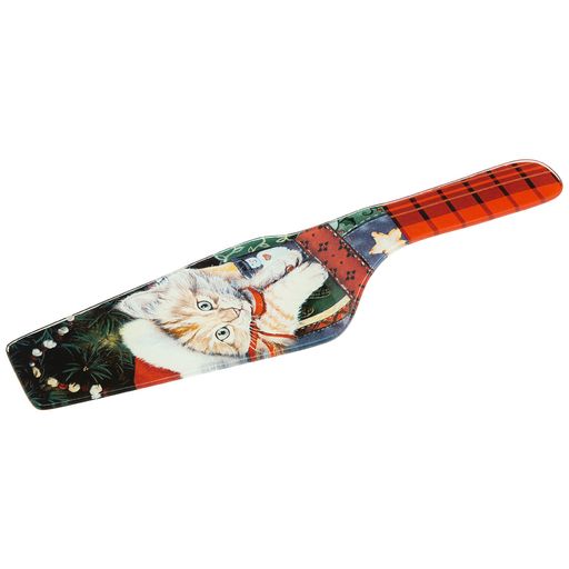 БЛЮДО ДЛЯ ТОРТА С ЛОПАТКОЙ КОЛЛЕКЦИЯ РОЖДЕСТВЕНСКАЯ СКАЗКА 28 СМ - Lefard фото 4