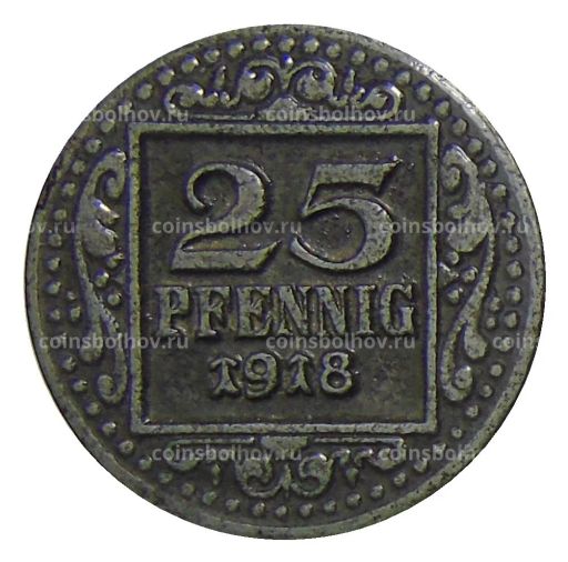 25 пфеннигов 1918 года Германия  Нотгельд Мюнстер