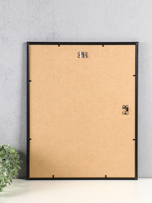 Фоторамка для фото 40×50 см «Премиум», пластик, чёрный