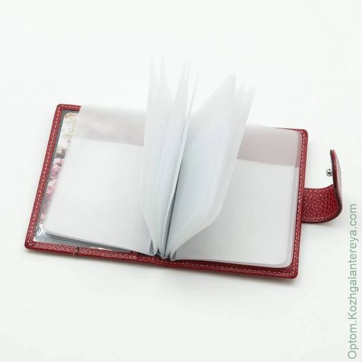 Женская кожаная визитница Sergio Valentini СВ 8086-010  фото 6