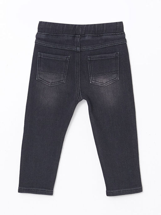 Beli Lastikli Erkek Bebek Jean Pantolon