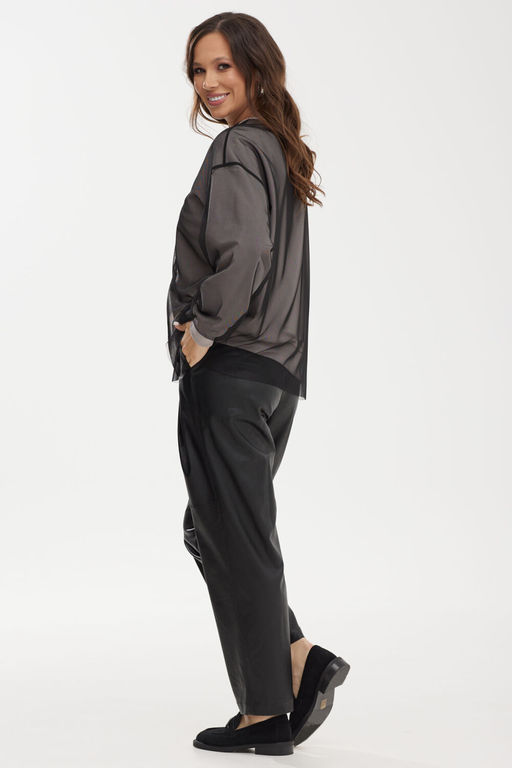 Костюм Magia mody 2475 черный +серый