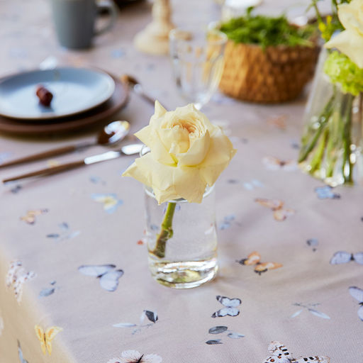 Скатерть Этель Butterflies 146?250 см, 100% хлопок, рогожка 186 г/м?