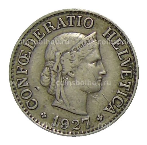 10 раппенов 1927 года Швейцария