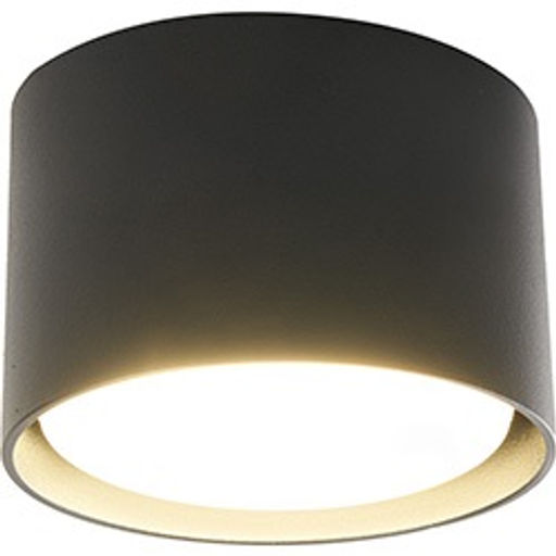 Светильник потолочный 12W, 230V, GX53, черный, HL359