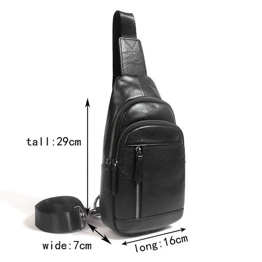 Мужская сумка, кожа, MIRONPAN 21713 Черный  фото 2