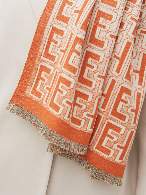 в составе ШЕРСТЬ и КАШЕМИР Большой, мягкий, теплый двусторонний палантин - Tantino фото 4