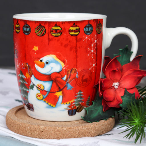 Кружка новогодняя 250 мл / X614 /уп 12/96/ - Галеонтрейд фото 5