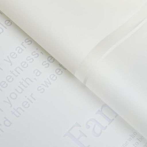 Цена за 20 шт. Плёнка матовая Модный журнал белый, 0,58 х 0,58 м - UPAK LAND фото 2