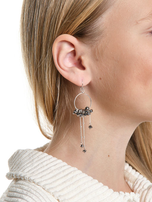 Серьги PR3026 зол-белый - Mini maxi фото 6