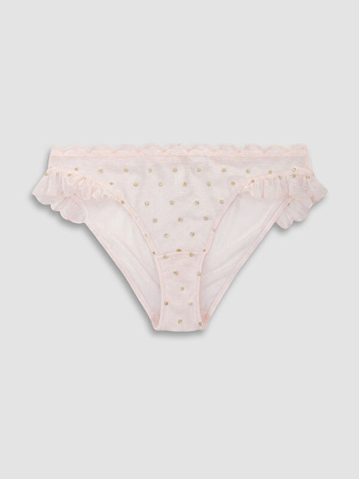 Puantiyeli Fantezi Bikini K?lot