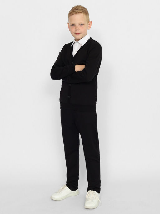 CRB wear/CWJB 63620-22 Джемпер для мальчика,черный/Ex.Cherubino  фото 2