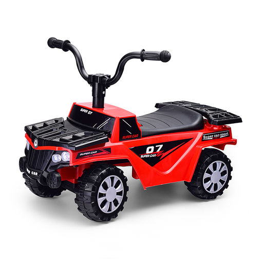 Каталка детская "Квадрик" (цвет красный)