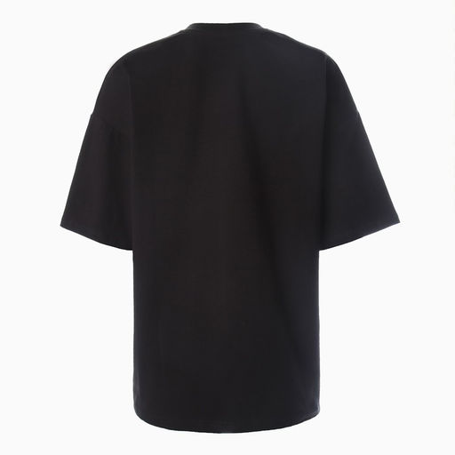 Футболка женская MINAKU: Basic line, чёрная, размер 52