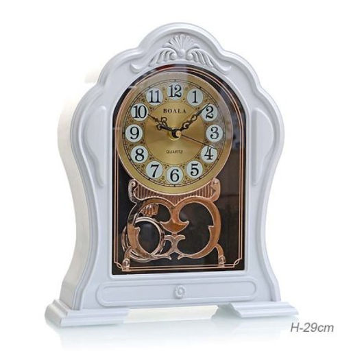 Часы настольные / T2897 /уп 20/белые - Галеонтрейд фото 2