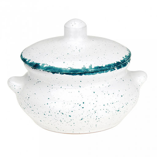 Горшок для жаркого керамический "Лакомка" 0,5л, д13см "Варадеро", h9,5см (Россия)