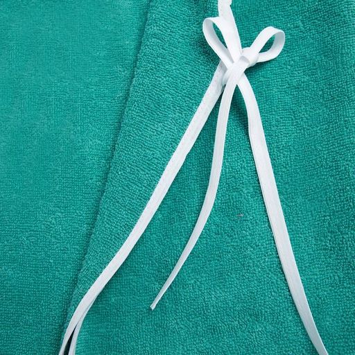 Полотенце-пончо Крошка Я Гномик, цвет зелёный, размер 24-32, 100 % хлопок, 320 г/м2  фото 15