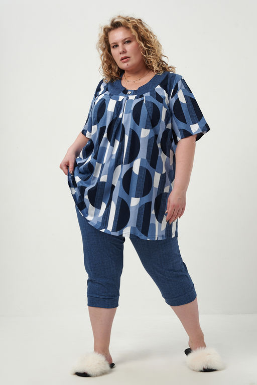 Комплект женский с бриджами 83607