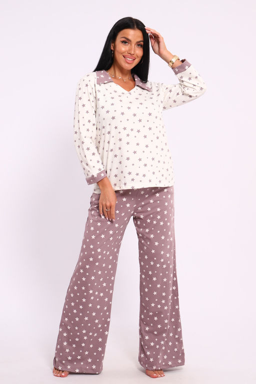 33524 Пижама с брюками палаццо - Натали фото 7