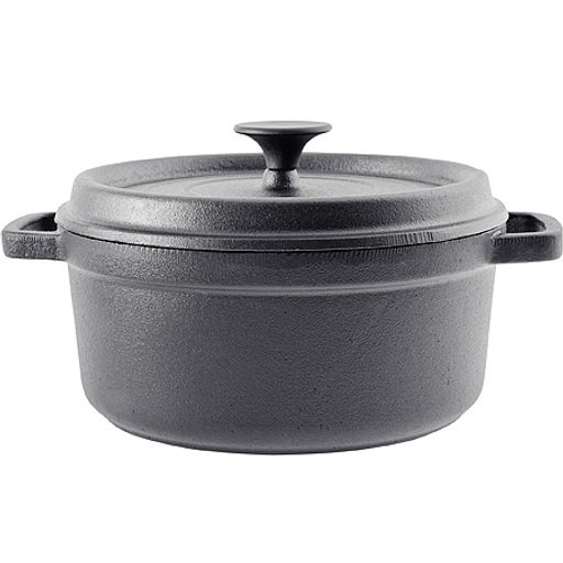 29814 Кастрюля 3,5 л с/кр 24 см чугун МВ (х2) - Mayer&boch фото 2