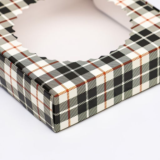 Цена за 2 шт. Коробка сборная с окном, «Мужской», 11.5×11.5×3 см