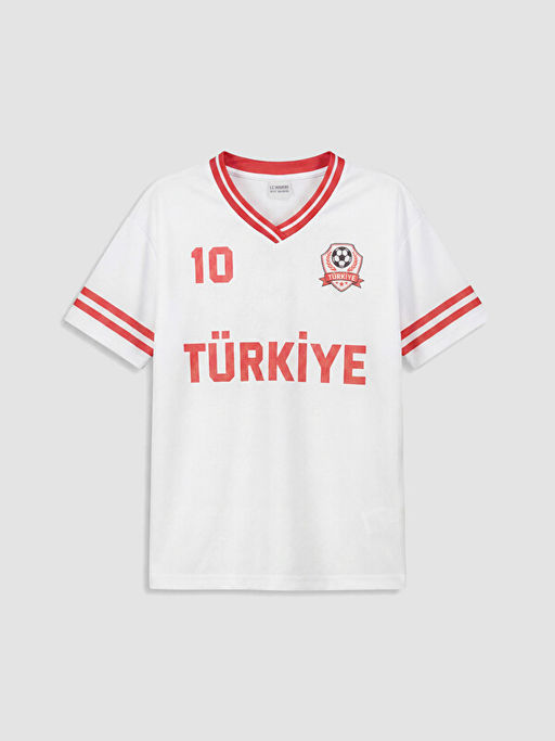 T?rkiye Bask?l? K?z ?ocuk Forma Ti??rt