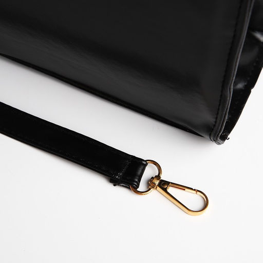 Сумка-тоут на молнии, цвет чёрный - Simaland фото 5