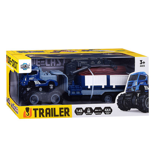 Машина "Мега лесовоз" в коробке