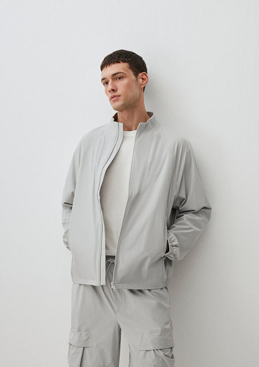 Gri Ceket - Mavi фото 6