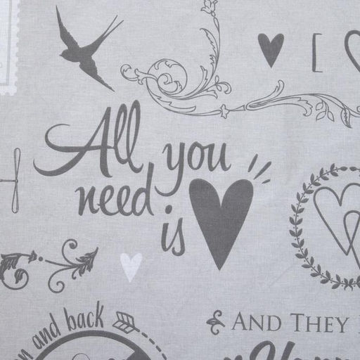 Постельное бельё Этель дуэт Love 143*215 см - 2 шт, 240*220 см, 70*70 см -2 шт, 100% хлопок, бязь 125 г  фото 5