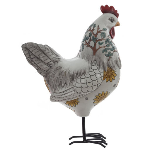 Фигурка декоративная "Курица", L19 W10 H28 см