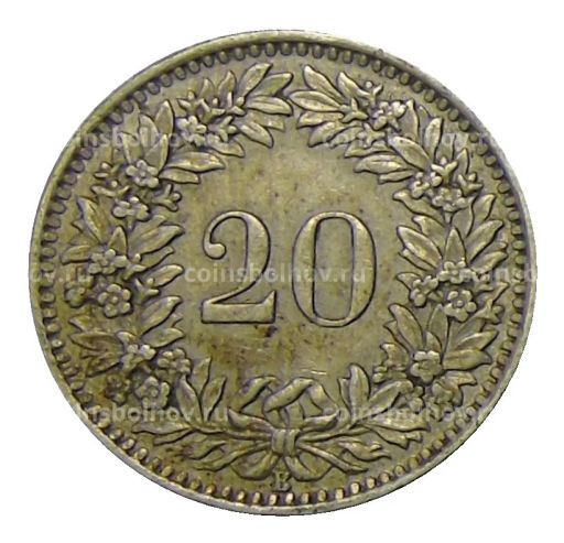 20 раппенов 1943 года Швейцария