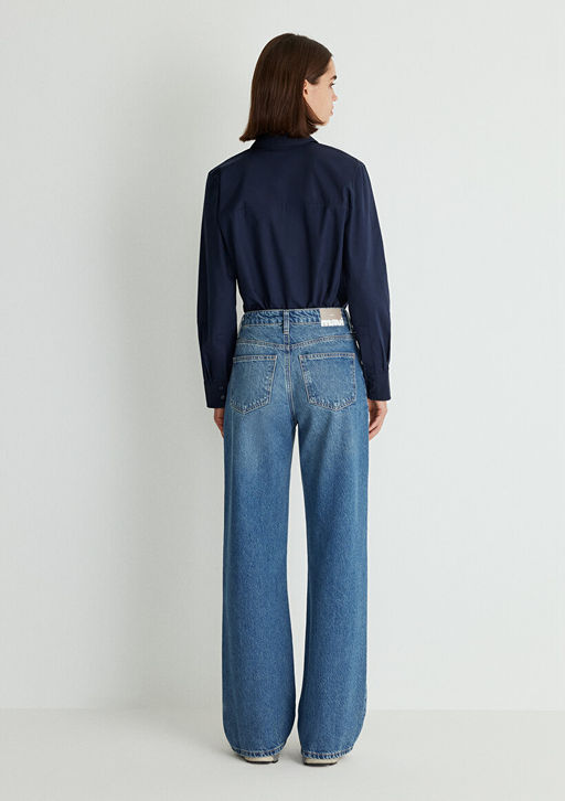 Malibu All Blue Vintage Indigo Mavisi Jean Pantolon  фото 5