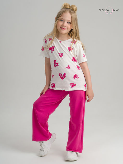 Костюм Лето разбитое сердце-фуксия - Sovalina фото 24