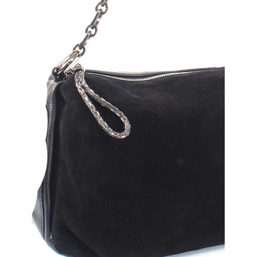 Сумка женская иск/кожа+нат/замша BT-V 8730, 1отд+еврокарман, плечевой ремень, черный SALE 258483 - Adelia фото 4